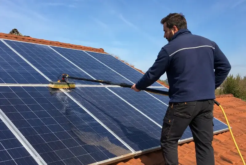 Nettoyage et entretien de panneaux solaires à Legé