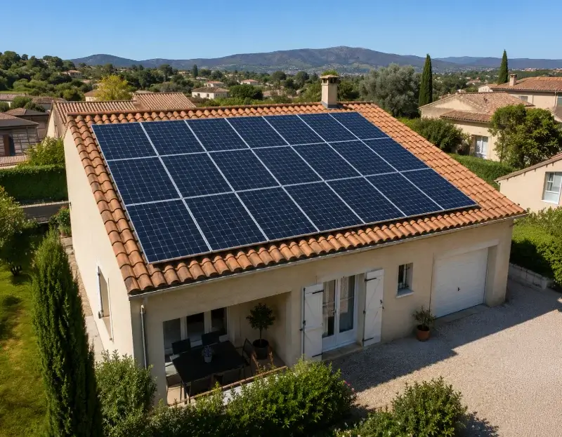 Prime à l'autoconsommation panneaux solaires Legé — aide financière de l'État